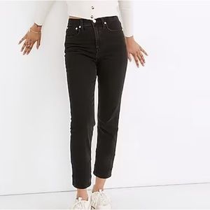Madewell Petite Classic Straight Jeans Lunar Wash Size: 27P